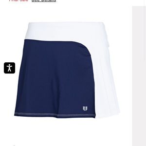 ELEVEN BY VENUS WILLIAMS Break Point Pleated Tennis Size M